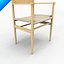 Hans Wegner CH37 Sedia