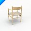 Hans Wegner CH37 Sedia