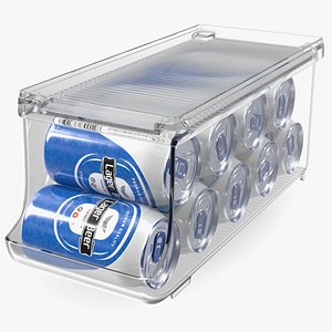 Transparent Beer Can Holder 3D model