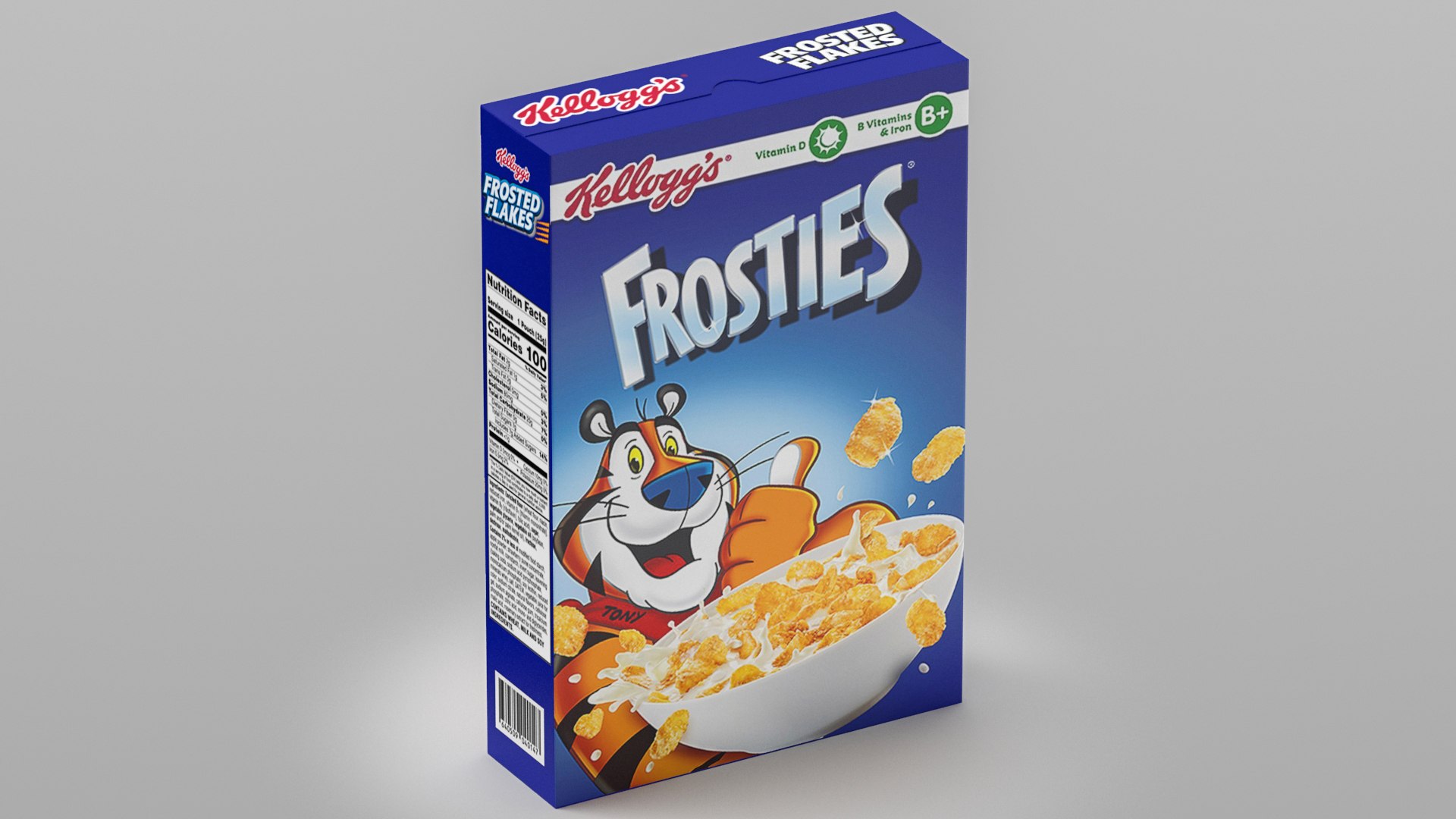 Cereal s flakes 3D - TurboSquid 1678561