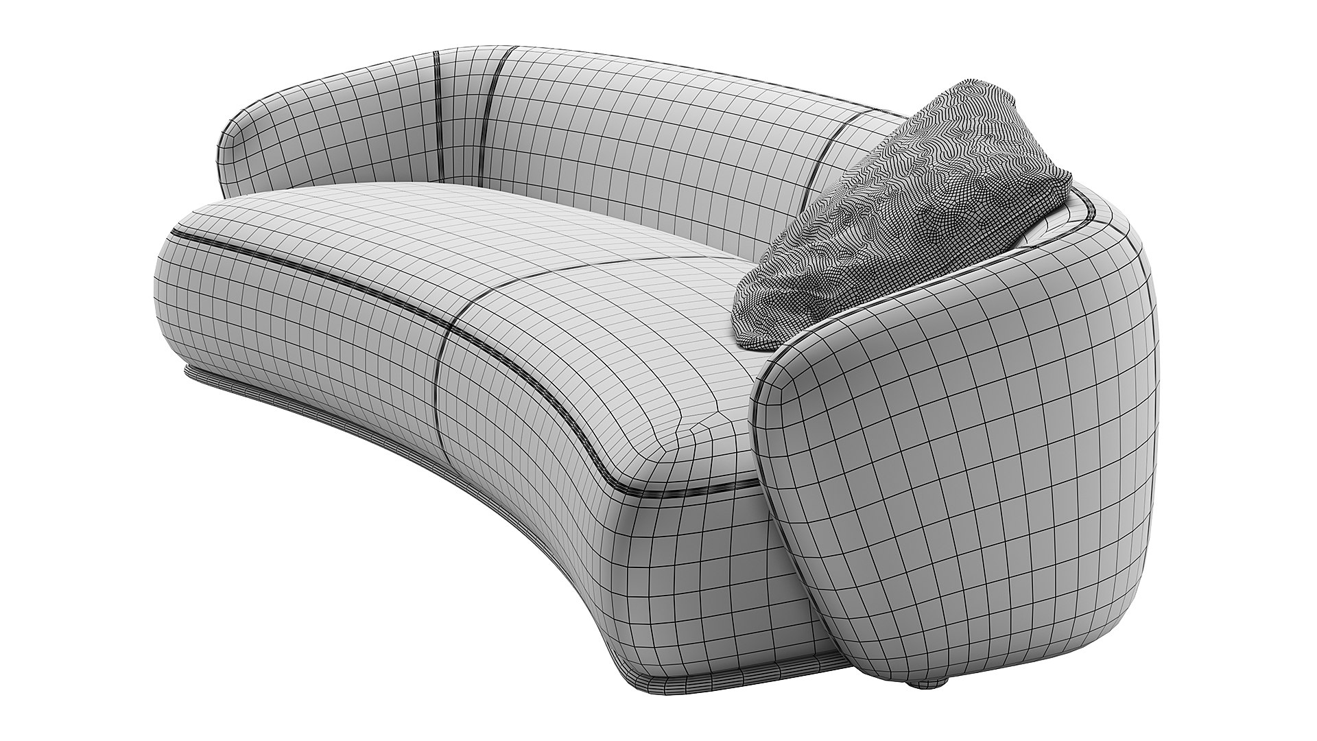 3D Meridiani Rene Sofa - TurboSquid 1921624