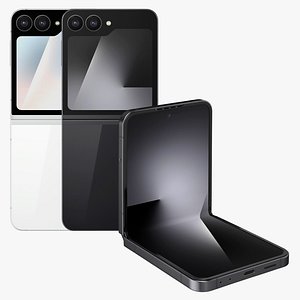 Samsung Galaxy Z Flip 7 FE All colors 3D