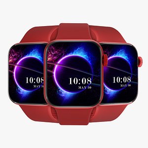 Brand B Smart watch Red Color