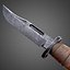 Ka-Bar K1 Tactical Knife AAA PBR Game Ready Melee Asset