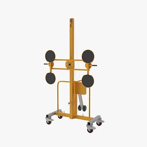 Glass Vacuum Lifting Trolley