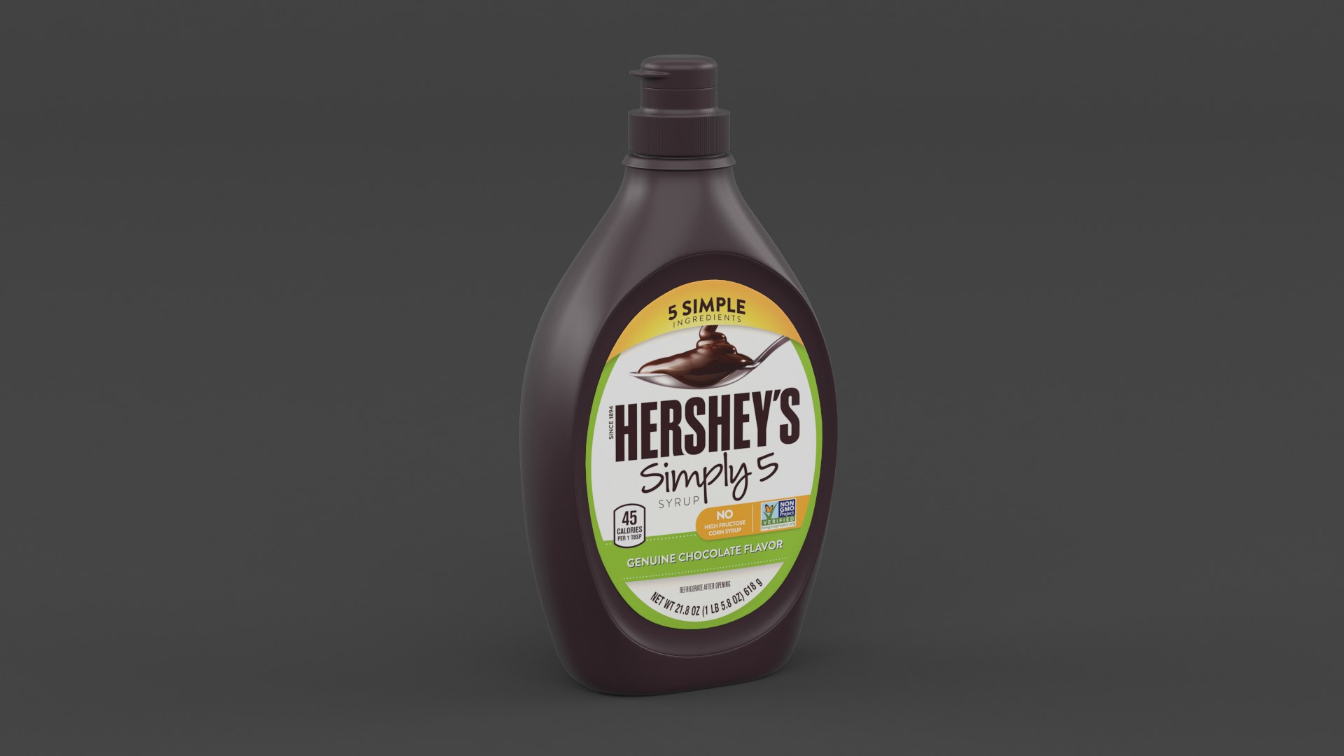 3D Syrup Bottle - TurboSquid 2167115