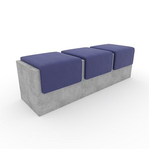 Stadium Seats 17 3D model