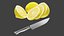 Kitchen Knife and Lemon Collection V2