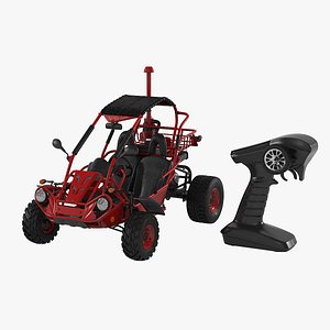 3D rc toy buggy car model