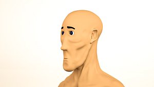 High Poly Character 3D model