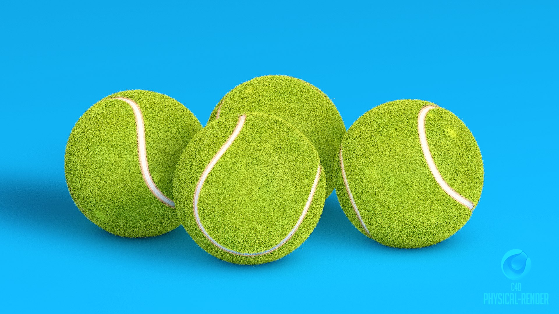 Realistc Tennis Ball Oficial Model - TurboSquid 2029616