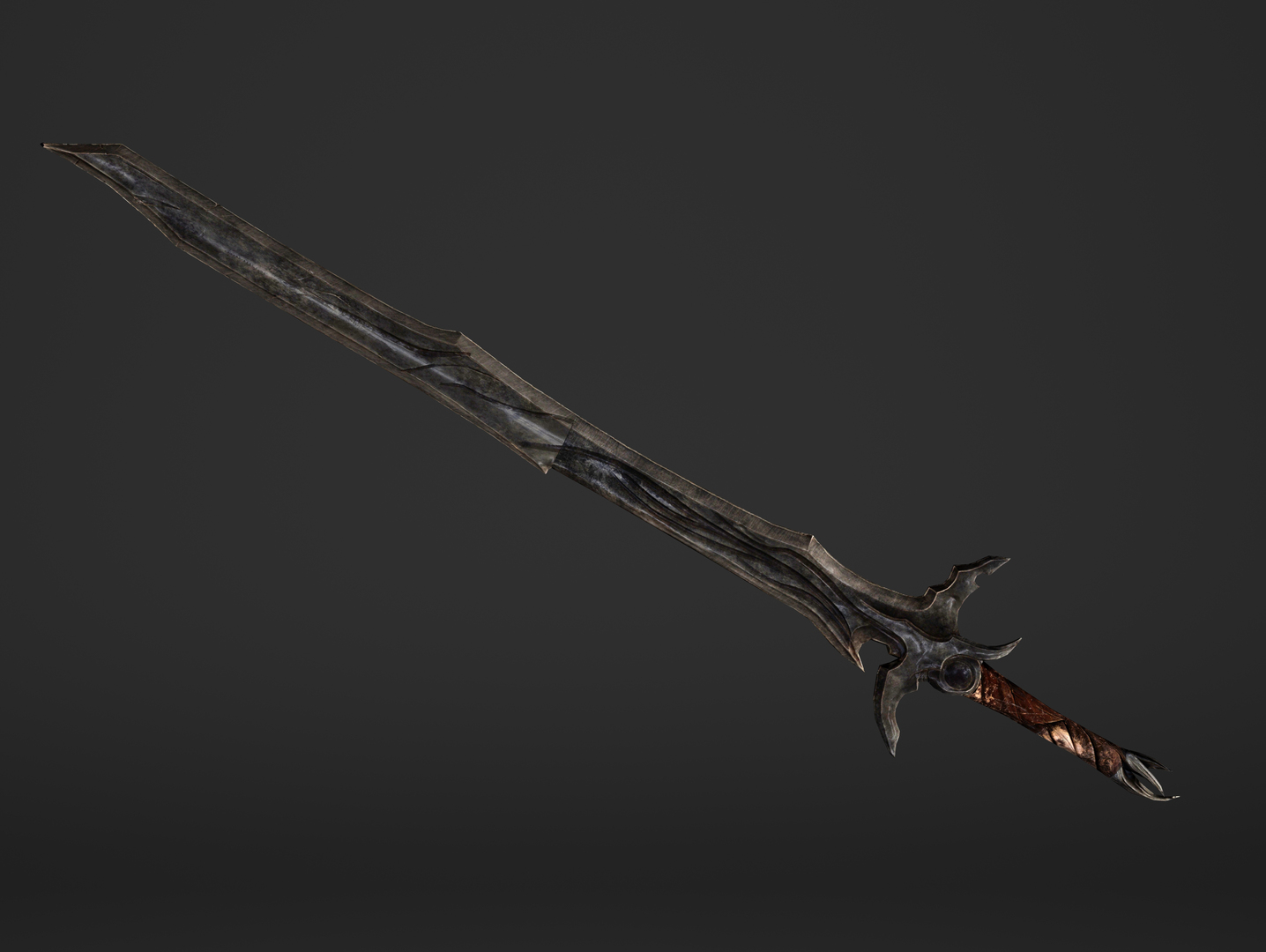 Free long old elvish sword 3D model - TurboSquid 1432122