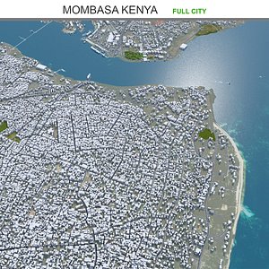3D Mombasa Kenya model