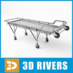 Medical stretcher 03 by 3DRivers