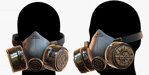 3D gas mask
