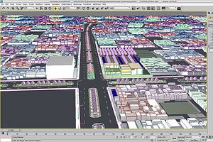 Scene City lowpoly