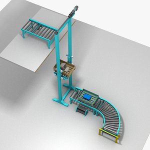 Conveyour with lift and stuff
