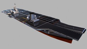 Aircraft Carrier TP10 model