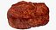 grilled steak rib 3D