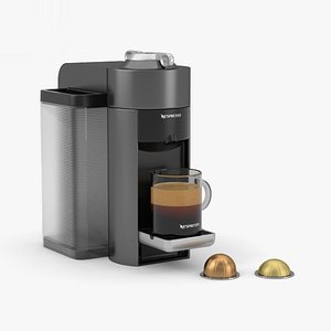 3D Coffee machine Nespresso Vertuo Next GCV1 model