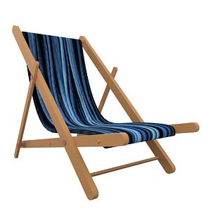 3D Beach chair