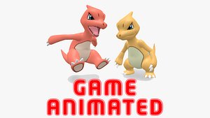 3D POKEMON Charmeleon Animated Game Already