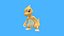 Анимированная игра 3D POKEMON Charmeleon уже