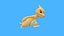 Анимированная игра 3D POKEMON Charmeleon уже