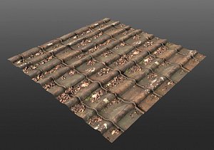 Dirty Roof 4k Texture