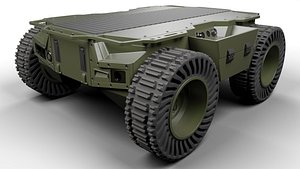 3D Natrix UGV Military personnel support system