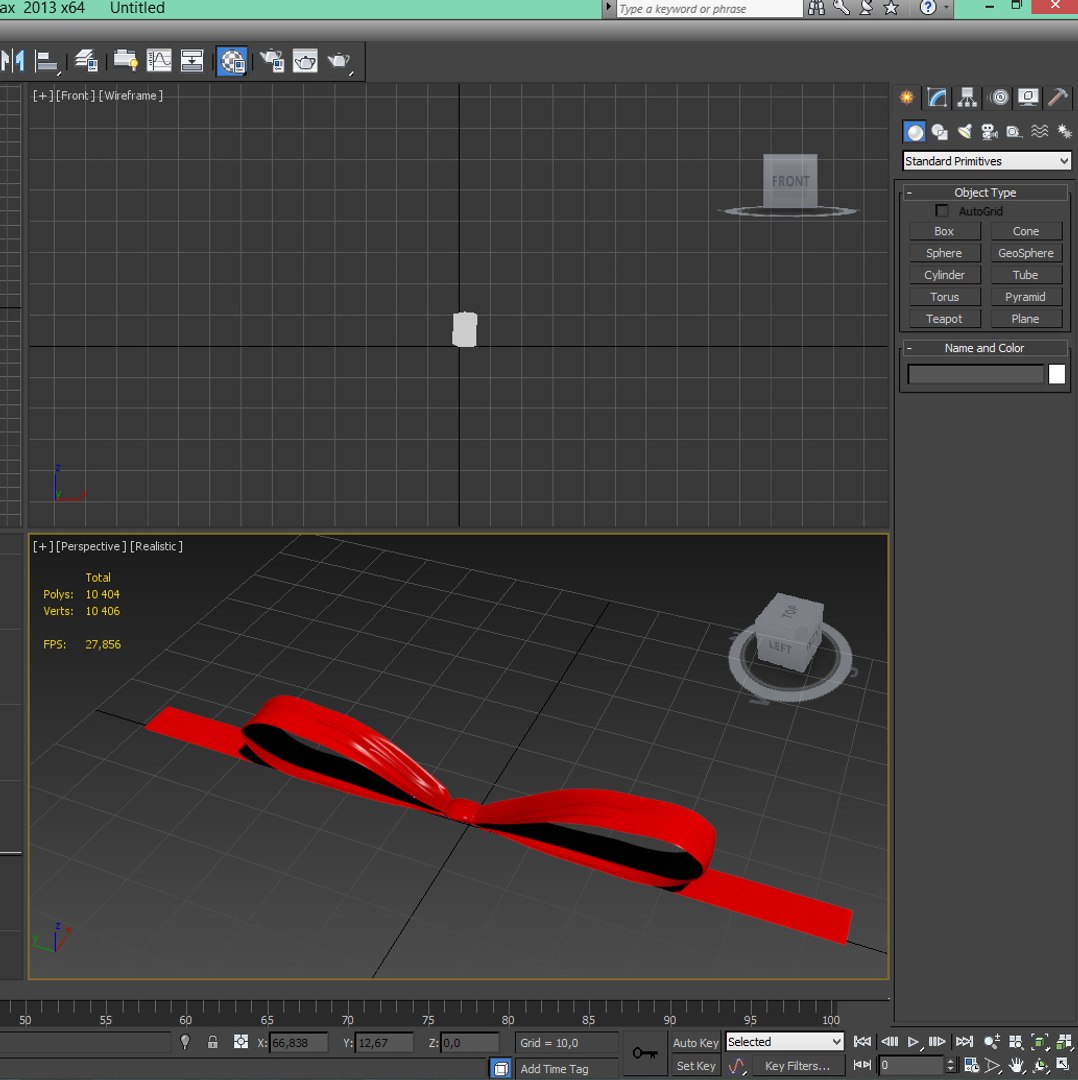 Ribbon Knot 3d Model