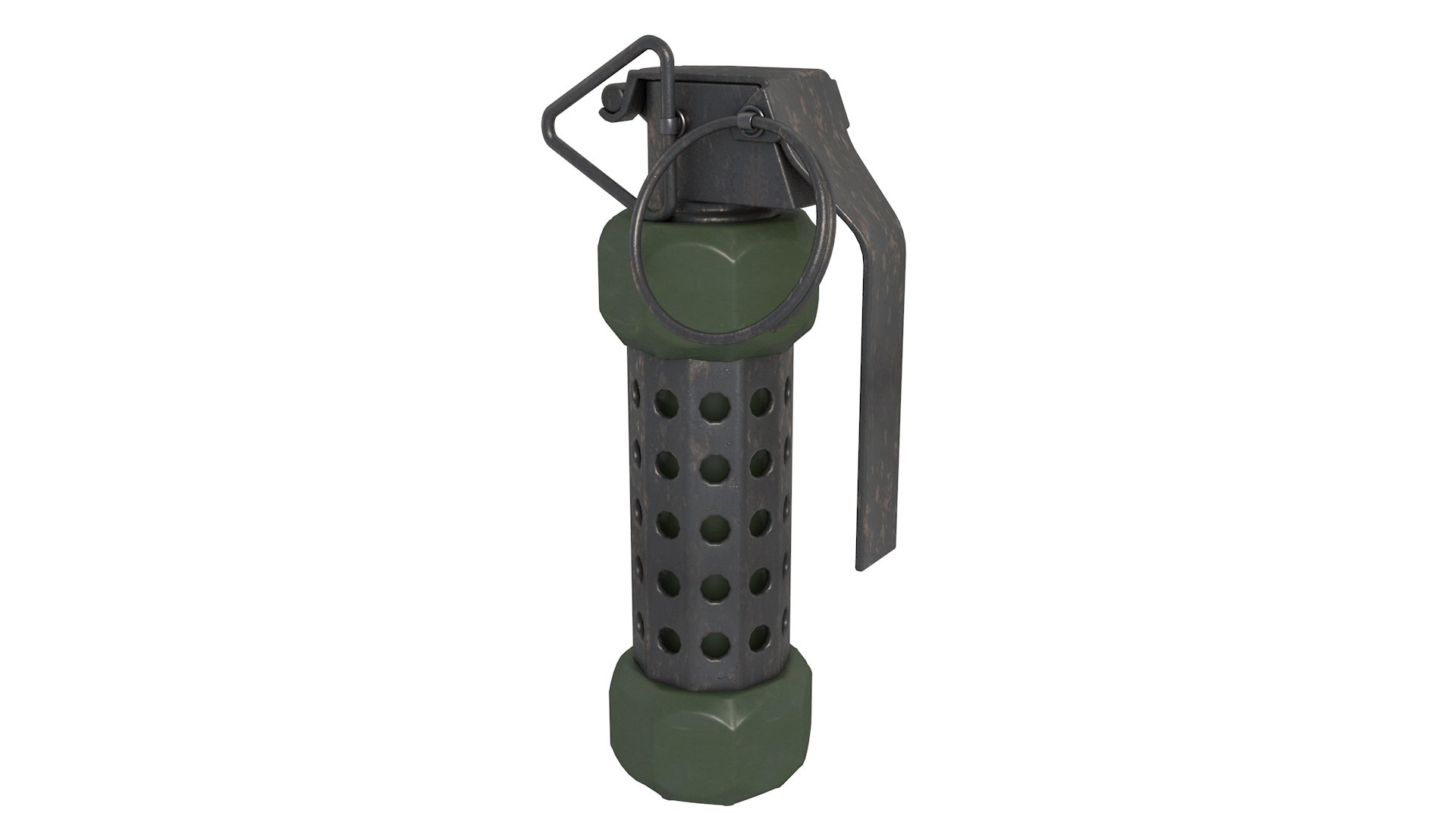 3D Model M84 Stun Grenade Old TurboSquid 2085807