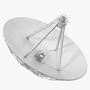 Parabolic Antenna 3D Model
