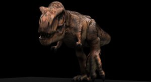 3D rex animation