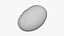 Navy Bean 01 - 3D Scanned