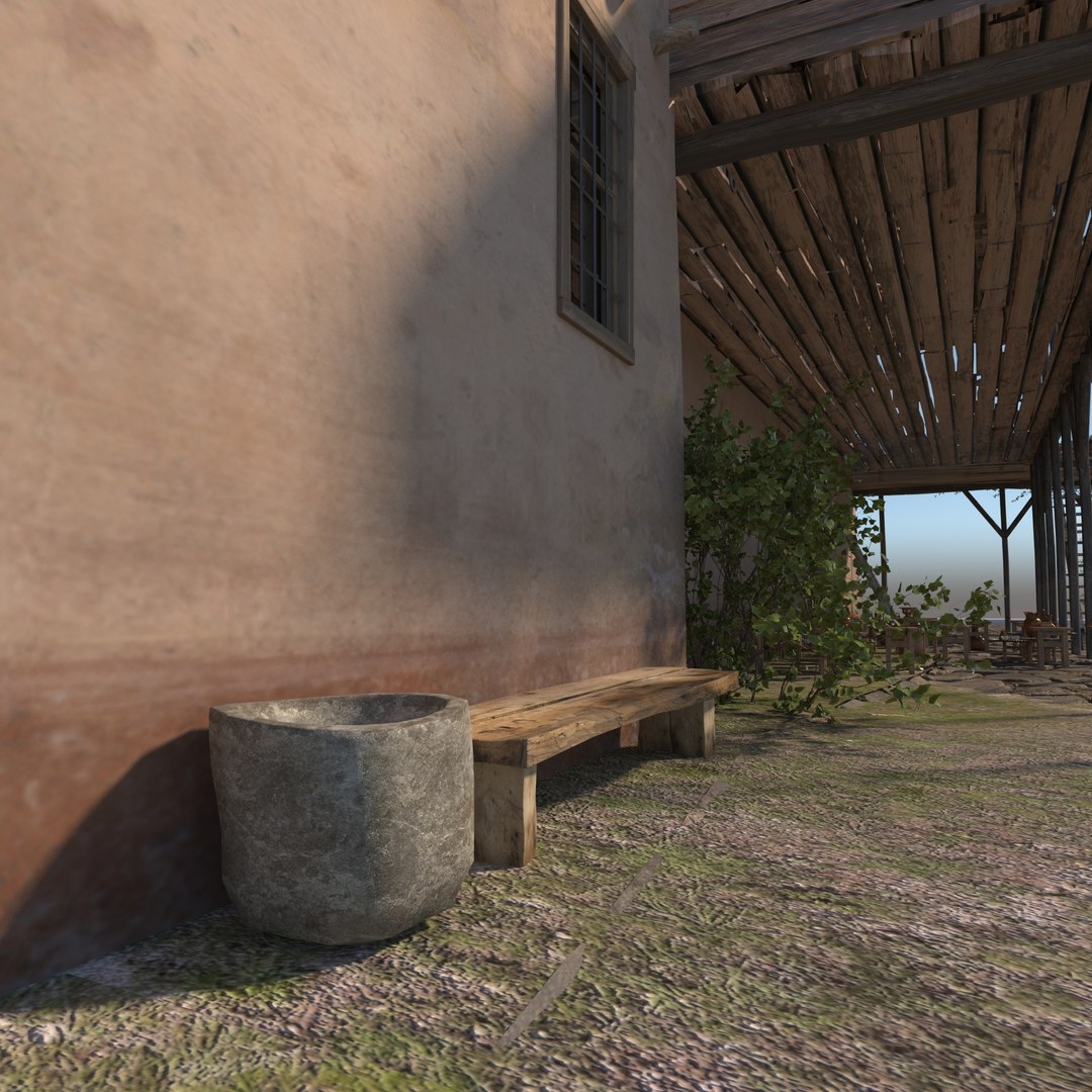 3D medieval inn - TurboSquid 1394902