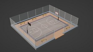 Basketball Stadium 3D model