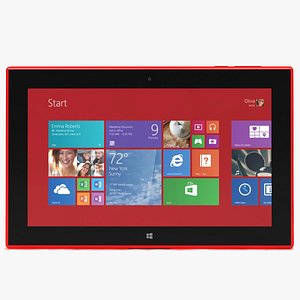 3d model of nokia lumia 2520