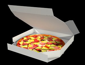 pizza fast food 3D