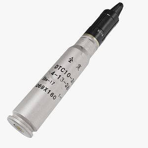 3D 30mm Chinese 30x165 APFSDS Ammunition Realistic
