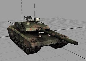Chinese Type Main Battle Tank 99