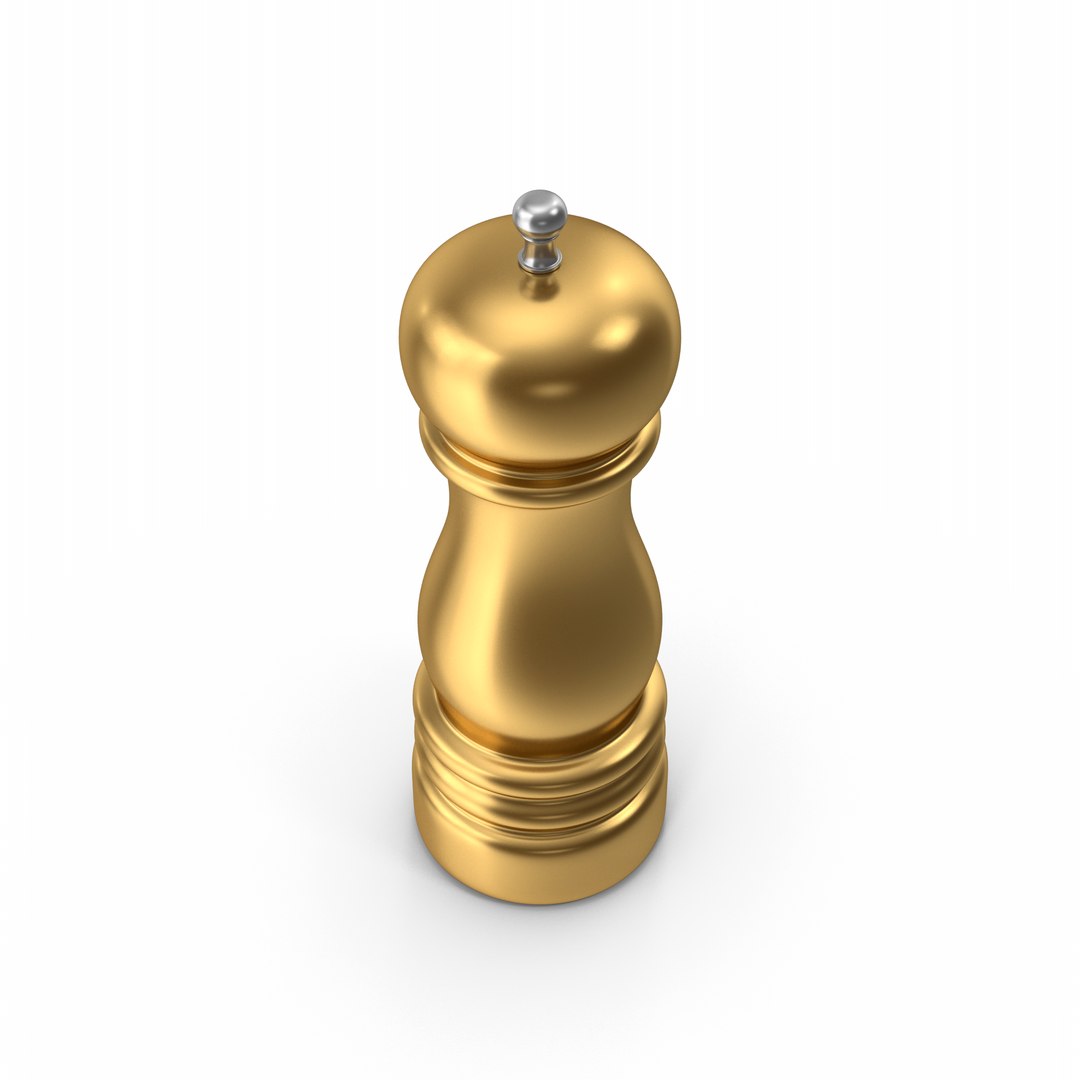Gold Pepper Mill model https://p.turbosquid.com/ts-thumb/Oc/xdiy86/p0/goldpeppermill.e09.2k/png/1651595443/1920x1080/fit_q87/0057f48bfeb99c709f381be74ddb45a2760bf95d/goldpeppermill.e09.2k.jpg