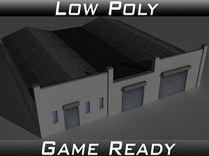 3D factory building 24