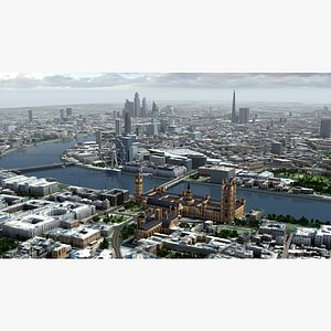 3D model City of London