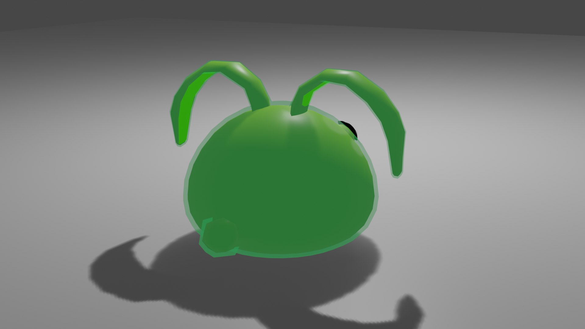 3D Cute Slime Bunny - TurboSquid 1643055