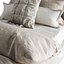 Crate and Barrel Lafayette Mist Queen Bed