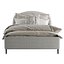 Crate and Barrel Lafayette Mist Queen Bed