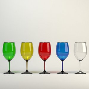 wine glass 3d max
