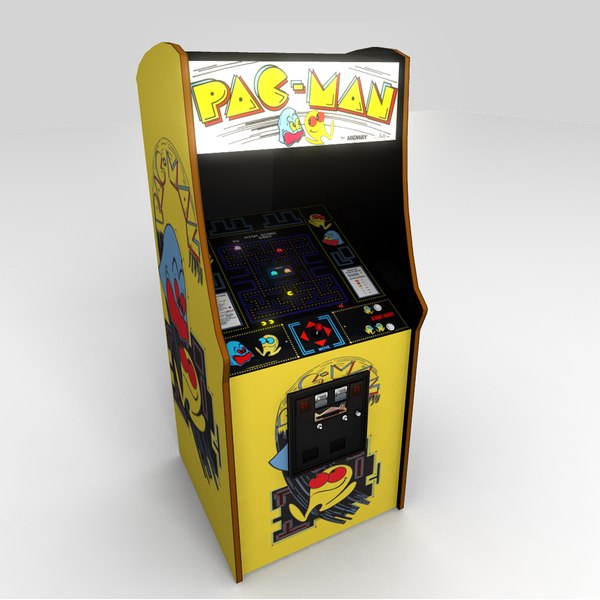 パックマンアーケードゲーム3Dモデル - TurboSquid 564572