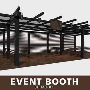 3D event booth
